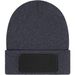Beanie with Patch (10cm x 5 cm) - Thinsulate - Wärmende Strickmütze mit Zwischenfutter aus Thinsulate™ mit Baumwoll-Patch