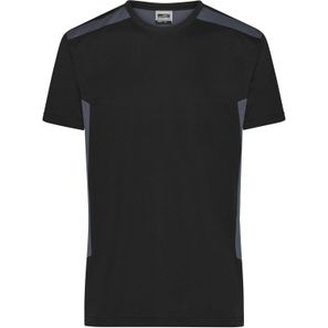Men's Workwear T-Shirt - STRONG - - Strapazierfähiges und pflegeleichtes T-Shirt mit Kontrasteinsätzen