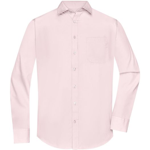 Men's Shirt Longsleeve Poplin - Klassisches Shirt aus pflegeleichtem Mischgewebe (Bild 1)