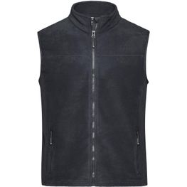 Men's Workwear Fleece Vest - STRONG - - Strapazierfähige Fleeceweste im Materialmix