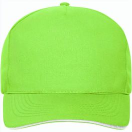 Produktabbildung 5 Panel Sandwich Cap Bio Cotton - 5 Panel Cap mit ungebürsteter Oberfläche 5 Panel Sandwich Cap Bio Cotton - 5 Panel Cap mit ungebürsteter Oberfläche