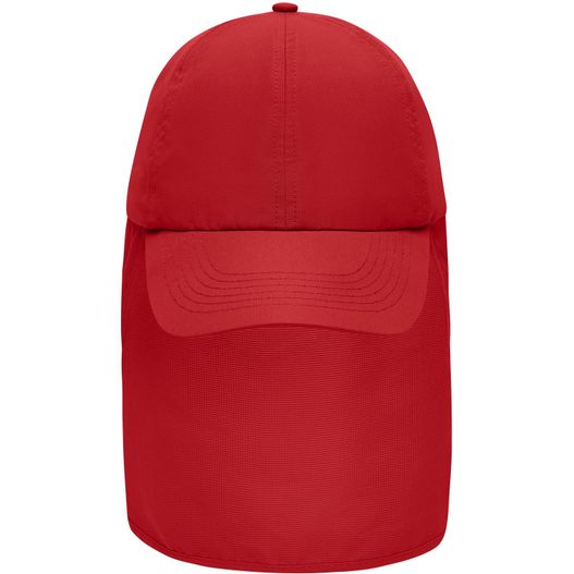 6 Panel Cap with Neck Guard - 6 Panel Cap mit extra langem Nackenschutz (Bild 1)