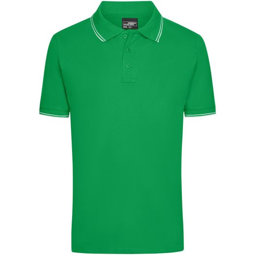 Men's Polo - Polo in elastischer Piqué-Qualität (Bild 1)