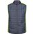Men's Knitted Hybrid Vest - Weste im stylischen Materialmix