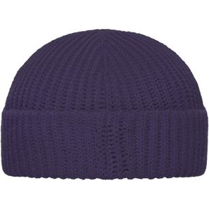 Fisherman Beanie - Modische Strickmütze mit Umschlag