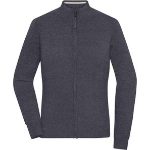 Ladies' Zip-Cardigan - Klassische Strickjacke mit Reißverschluss