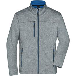 Men's Softshell Jacket - Softshelljacke in Melange-Optik