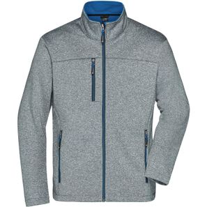 Men's Softshell Jacket - Softshelljacke in Melange-Optik
