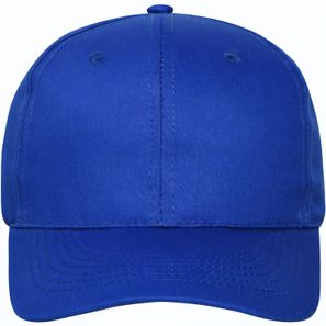 6 Panel Cap Bio Cotton - 6 Panel Cap mit ungebürsteter Oberfläche