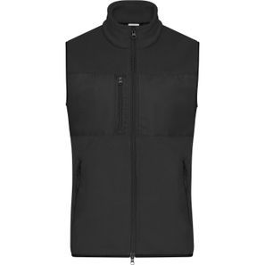 Men's Fleece Vest - Fleeceweste im Materialmix