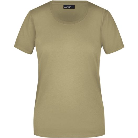 Ladies' Basic-T - Leicht tailliertes T-Shirt aus Single Jersey (Bild 1)
