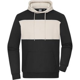Sweat-Hoody colour-block UNISEX - Unisex Hoody mit Kontrasteinsatz