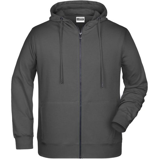 Men's Zip Hoody - Sweatjacke mit Kapuze und Reißverschluss (Bild 1)