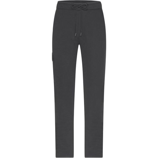 Men's Lounge Pants - Modische Sweathose aus BIO-Baumwolle im Cargo-Style (Bild 1)
