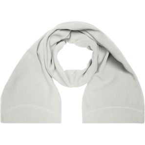 Microfleece Scarf - Eleganter Fleece Schal mit umgenähten Enden und Ziernaht