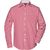 Men's Checked Shirt - Modisches Karoshirt mit Uni-Einsätzen an Kragen und Manschette
