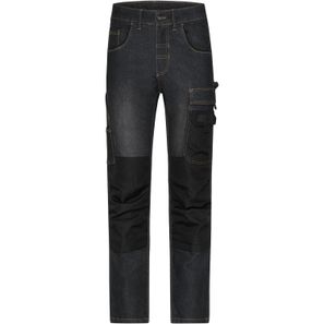 Workwear Stretch-Jeans - Jeans-Hose in gerader Schnittführung mit vielen Details