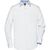 Men's Plain Shirt - Modisches Shirt mit Karo-Einsätzen an Kragen und Manschette