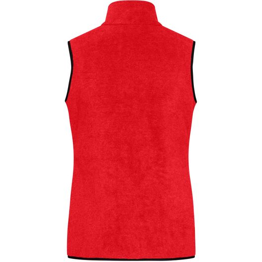 Ladies' Fleece Vest - Fleeceweste im Materialmix (Bild 2)