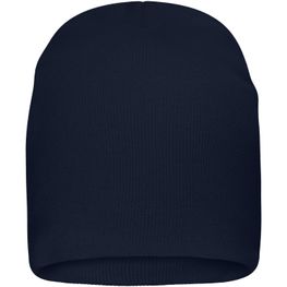 Bio Cotton Casual Beanie - Lässige Strickmütze ohne Umschlag