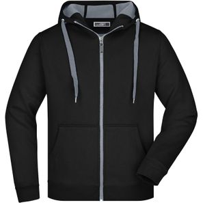 Men's Doubleface Jacket - Sportive Jacke mit Kapuze
