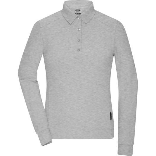 Ladies' Workwear-Longsleeve Polo - Strapazierfähiges und pflegeleichtes Langarm Polo (Bild 1)