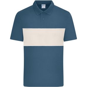 Polo colour-block UNISEX - Unisex Poloshirt mit Kontrasteinsatz