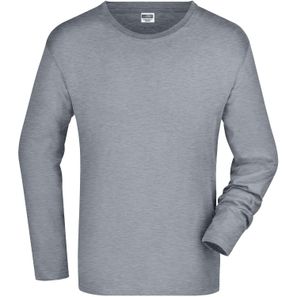 Men's Long-Sleeved Medium - Langarm T-Shirt aus Single Jersey