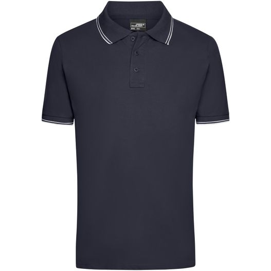 Men's Polo - Polo in elastischer Piqué-Qualität (Bild 1)
