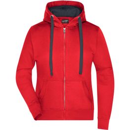 Ladies' Hooded Jacket - Premium Sweatjacke mit Bionic®-Finish