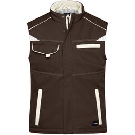 Workwear Softshell Padded Vest - COLOR - - Funktionelle Softshellweste mit warmem Innenfutter