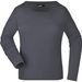 Ladies' Shirt Long-Sleeved Medium - Langarm T-Shirt aus Single Jersey