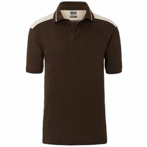 Men's Workwear Polo - COLOR - - Pflegeleichtes und strapazierfähiges Polo mit Kontrasteinsätzen