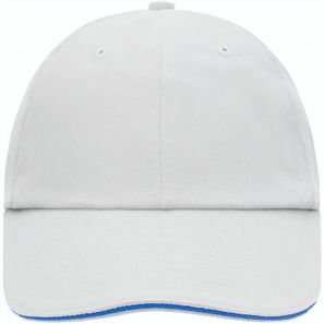 6 Panel Raver Sandwich Cap - Klassisches Allround-Cap mit kontrastfarbigem Sandwich