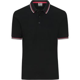 Produktabbildung Men's Polo - Klassisches Polo mit Kontraststreifen an Kragen und Armbündchen in Piqué-Qualität Men's Polo - Klassisches Polo mit Kontraststreifen an Kragen und Armbündchen in Piqué-Qualität