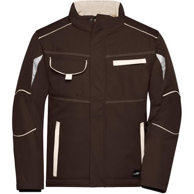 Workwear Softshell Padded Jacket - COLOR - - Funktionelle Softshelljacke mit warmem Innenfutter