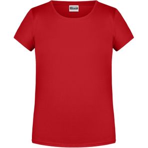 Girls' Basic-T - T-Shirt für Kinder in klassischer Form