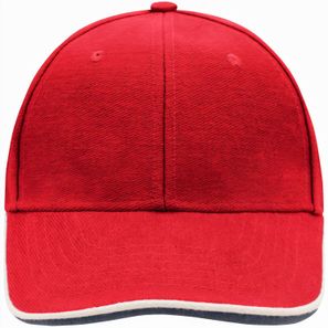 6 Panel Double Sandwich Cap - 6 Panel Cap mit doppeltem Sandwich