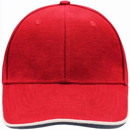 6 Panel Double Sandwich Cap - 6 Panel Cap mit doppeltem Sandwich (Bild 1)