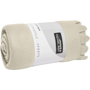 Fleece Blanket - Fleecedecke mit abgerundeten Fransen