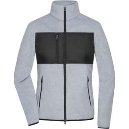 Ladies' Fleece Jacket - Fleecejacke im Materialmix
