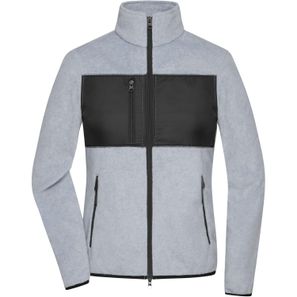 Ladies' Fleece Jacket - Fleecejacke im Materialmix