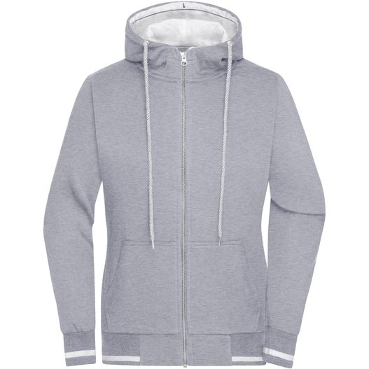 Ladies' Club Sweat Jacket - Sweatjacke mit Reißverschluss und Kapuze (Bild 1)