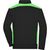 Men's Workwear Sweat Jacket - COLOR - - Sweatjacke mit Stehkragen und Kontrasteinsätzen (Bild 2)