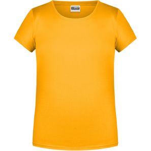 Girls' Basic-T - T-Shirt für Kinder in klassischer Form