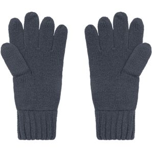 Melange Gloves Basic - Elegante Strickhandschuhe aus Melange-Garnen