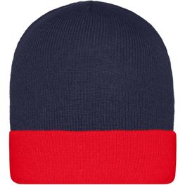Knitted Cap - Klassische Strickmütze mit Umschlag