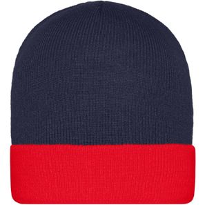 Knitted Cap - Klassische Strickmütze mit Umschlag