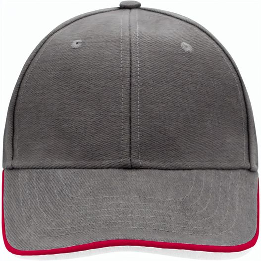 6 Panel Double Sandwich Cap - 6 Panel Cap mit doppeltem Sandwich (Bild 1)