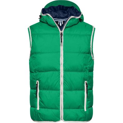 Produktabbildung Men's Maritime Vest - Modische Steppweste mit angeschnittener Kapuze Men's Maritime Vest - Modische Steppweste mit angeschnittener Kapuze